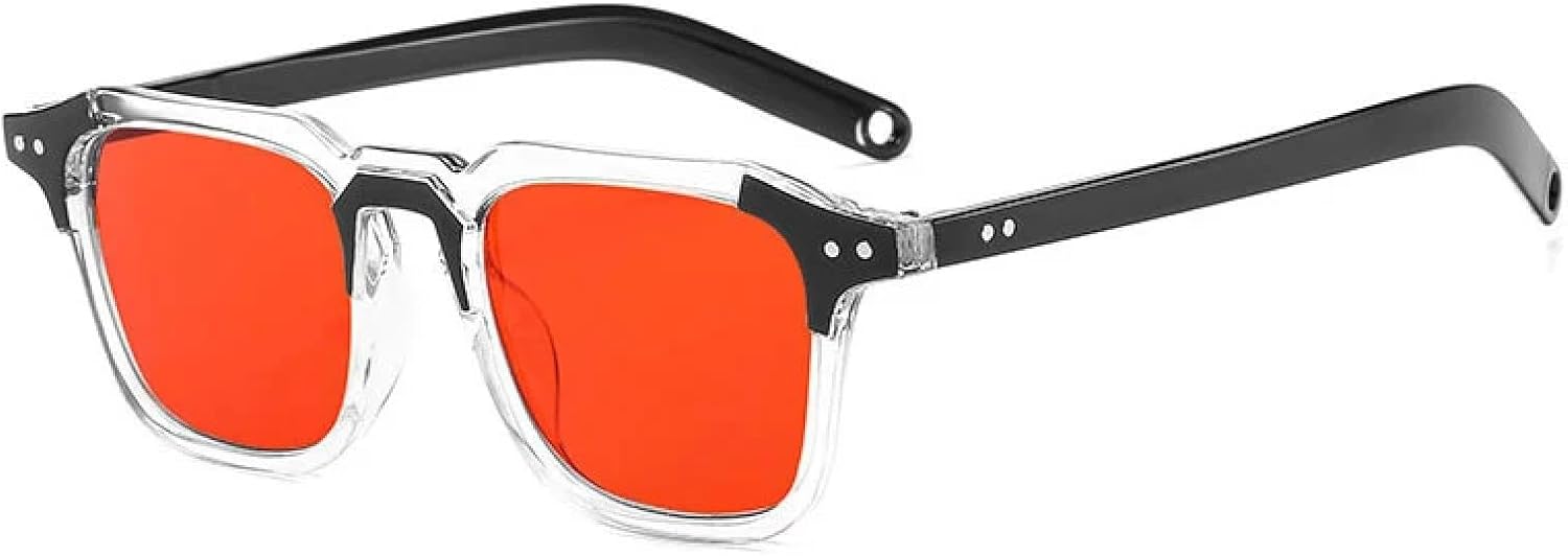 Модные солнцезащитные очки с заклепками для мужчин, стильные солнцезащитные очки для женщин, ретро-классические прозрачные очки для женщин с защитой от УФ-излучения UV400 generic, Black Clear Red
Модные солнцезащитные очки с заклепками для мужчин, стильные солнцезащитные очки для женщин, ретро-классические прозрачные очки для женщин с защитой от УФ-излучения UV400 generic, Black Clear Red