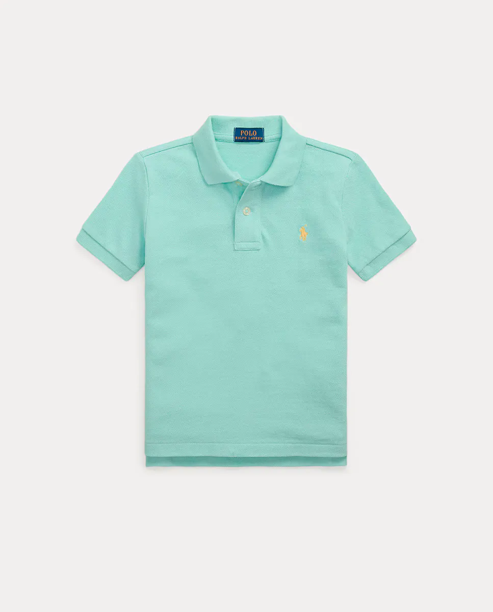 Рубашка поло для мальчиков из пике и вышитой лошадкой Polo Ralph Lauren, голубой
Рубашка поло для мальчиков из пике и вышитой лошадкой Polo Ralph Lauren, голубой