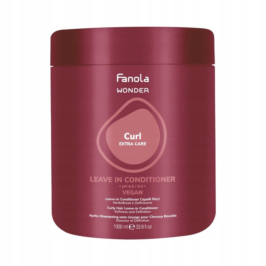 Fanola Wonder Curl Несмываемый кондиционер для вьющихся волос 1000 мл
Fanola Wonder Curl Несмываемый кондиционер для вьющихся волос 1000 мл