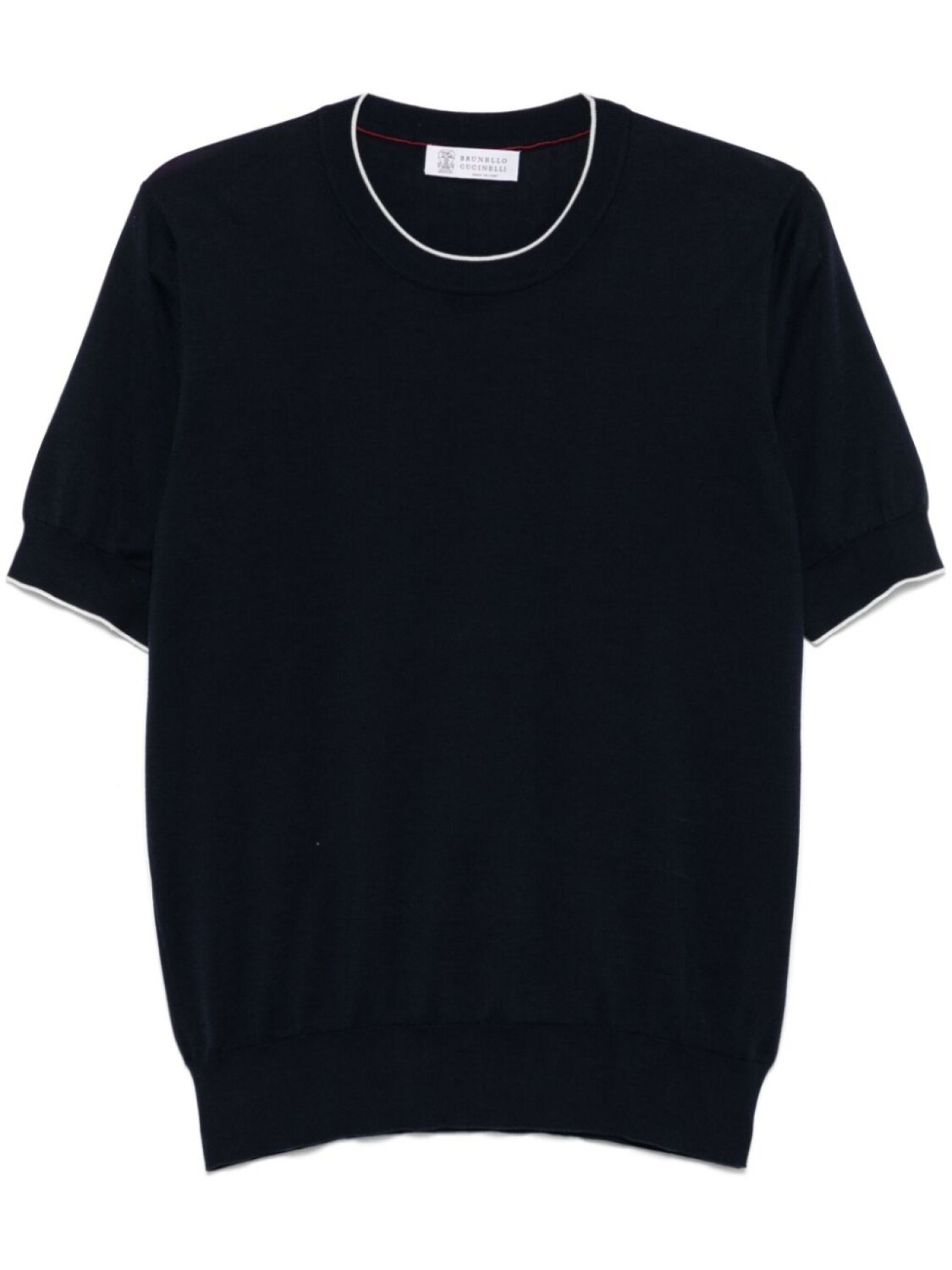 Brunello Cucinelli футболка с контрастной отделкой, синий
Brunello Cucinelli футболка с контрастной отделкой, синий