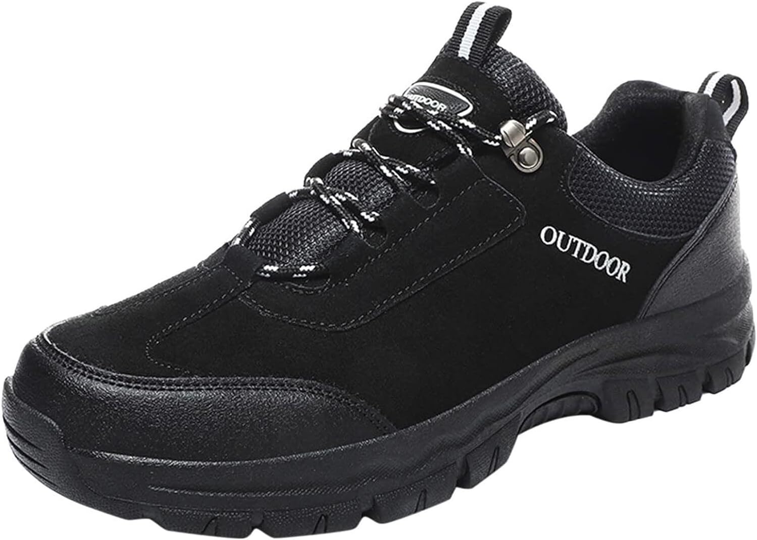 Мужские походные кроссовки с противоскользящей и износостойкой подошвой, удобные и дышащие, с толстой подошвой, модные повседневные спортивные кроссовки Generic, черный
Мужские походные кроссовки с противоскользящей и износостойкой подошвой, удобные и дышащие, с толстой подошвой, модные повседневные спортивные кроссовки Generic, черный