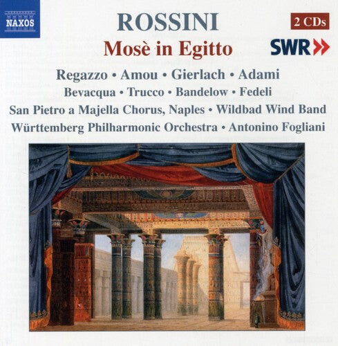 CD диск Rossini / Adami / Amou / Gierlach / Regazzo: Mose in Egitto (1819 Naples Version)
CD диск Rossini / Adami / Amou / Gierlach / Regazzo: Mose in Egitto (1819 Naples Version)