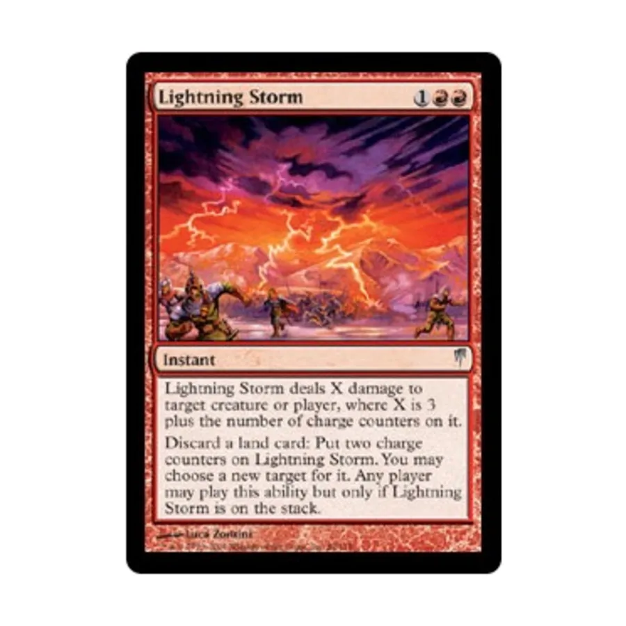 CCG Гроза молний (U), MTG - Coldsnap
CCG Гроза молний (U), MTG - Coldsnap