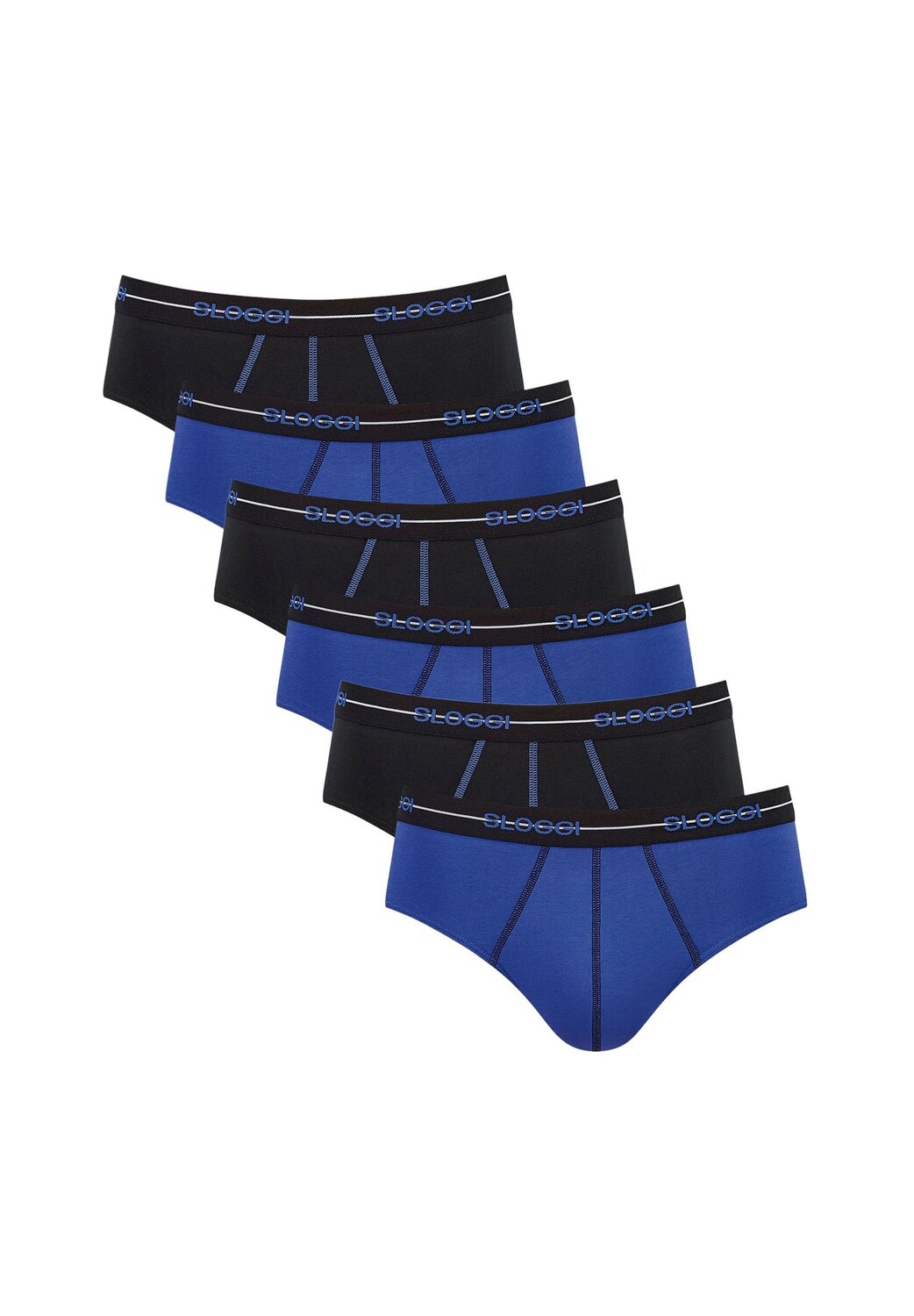 Трусики/трусы миди, упаковка из 6 шт., старт sloggi, цвет Hellblau Dunkelblau
Трусики/трусы миди, упаковка из 6 шт., старт sloggi, цвет Hellblau Dunkelblau