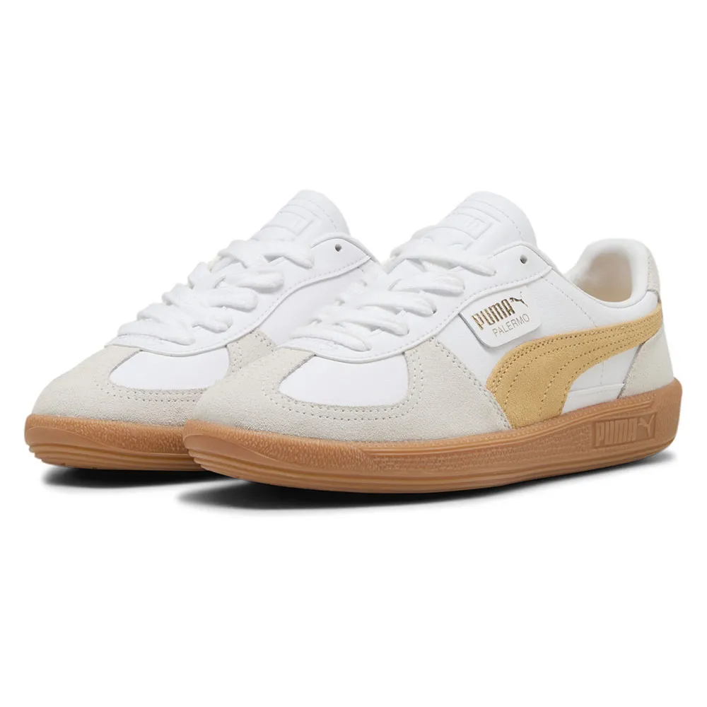 Кроссовки Puma Palermo Leather, белый 
Кроссовки Puma Palermo Leather, белый