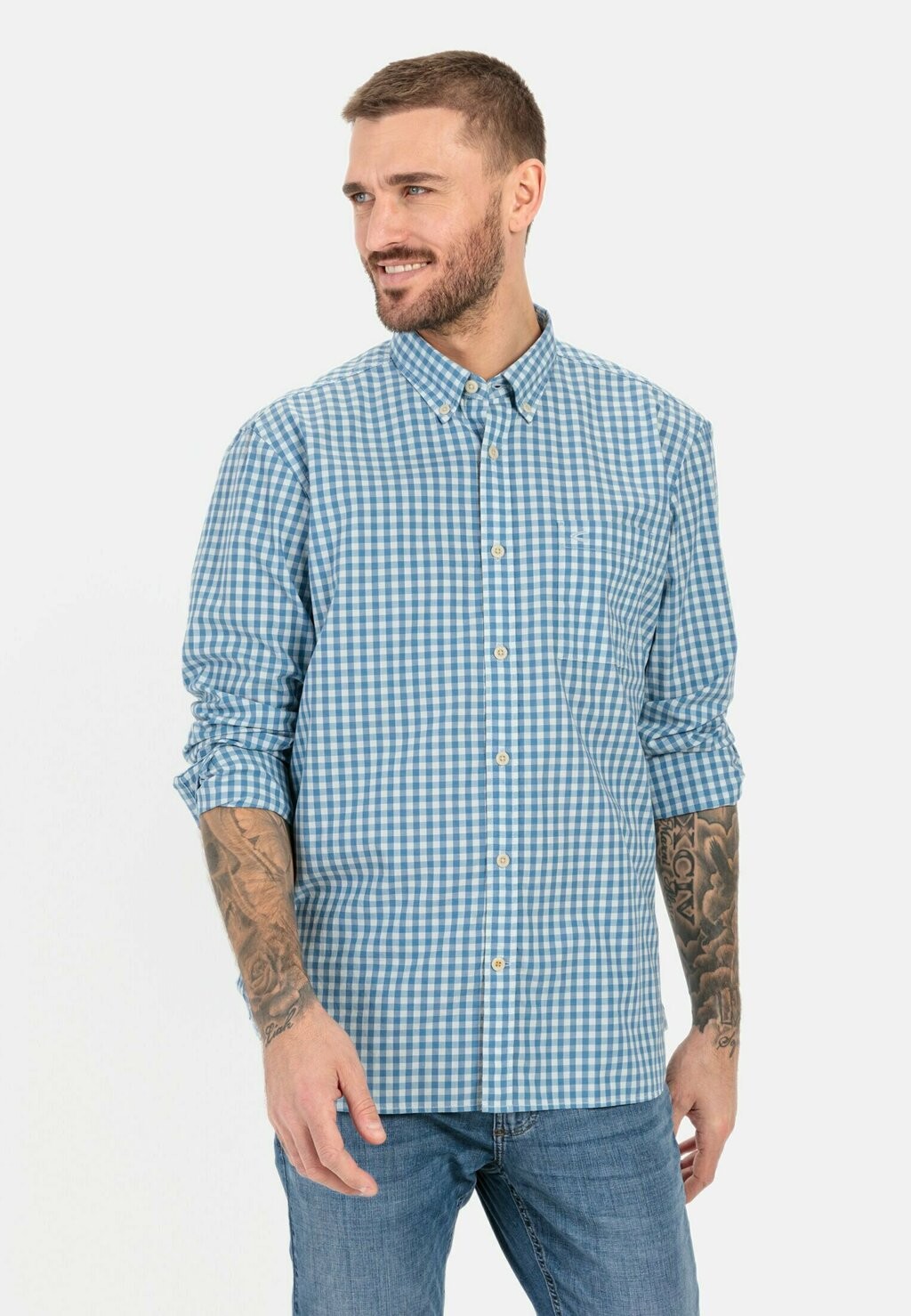 Рубашка MIT KAROMUSTER camel active, светло-голубой
Рубашка MIT KAROMUSTER camel active, светло-голубой