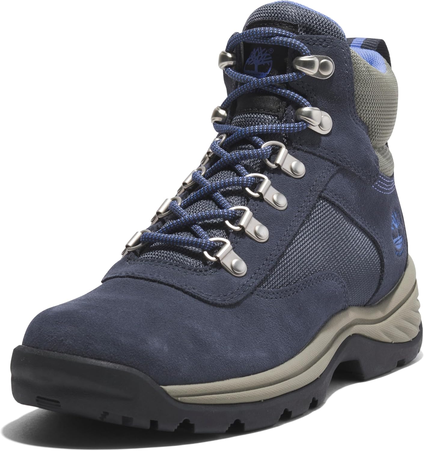 Женские белые водонепроницаемые походные ботинки Timberland Ledge Mid со шнуровкой, Dark Blue Suede
Женские белые водонепроницаемые походные ботинки Timberland Ledge Mid со шнуровкой, Dark Blue Suede