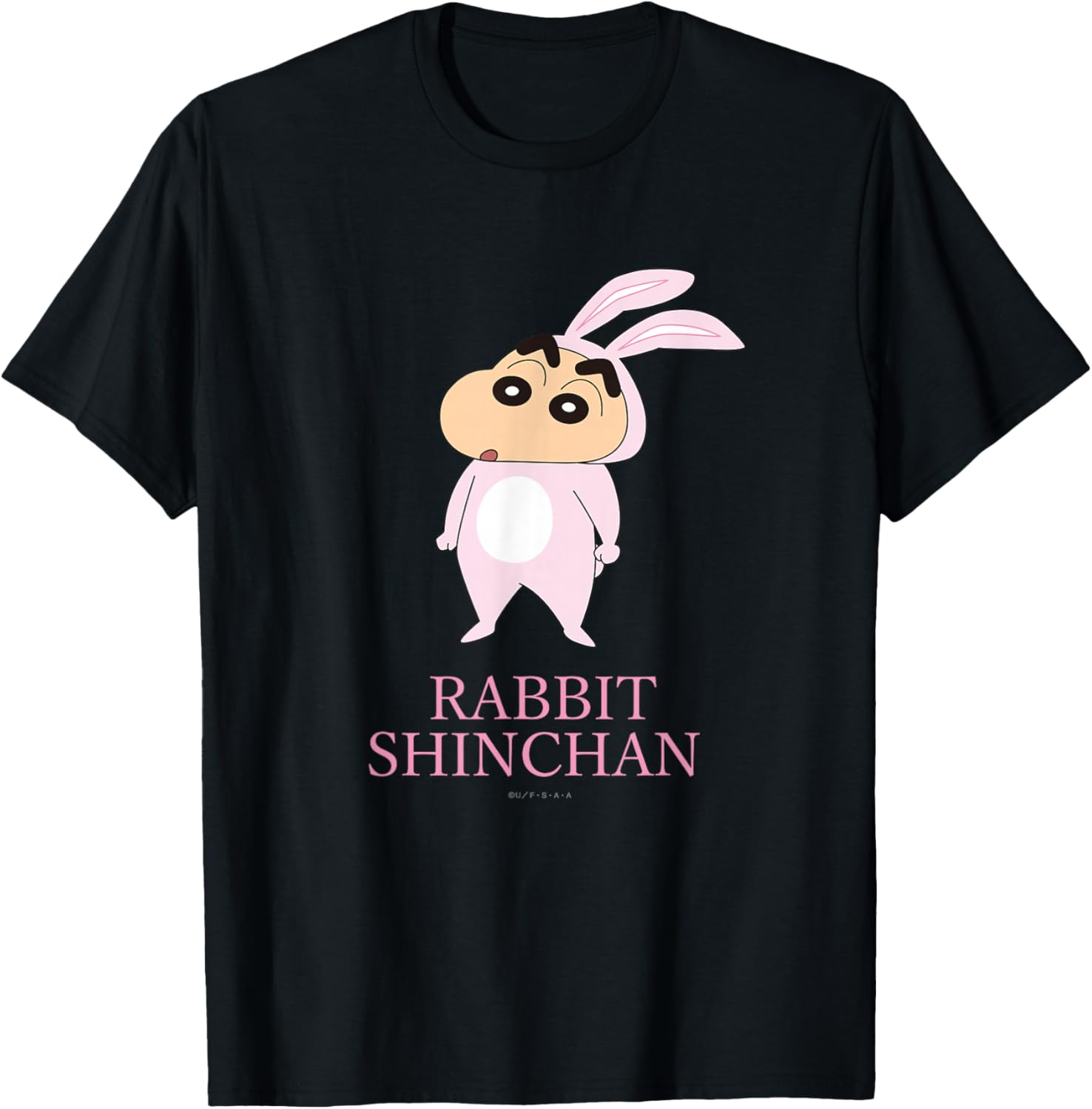 Футболка с изображением кролика Шин-чана (Crayon Shin-chan Rabbit Shin-chan), черная Crayon Shinchan
Футболка с изображением кролика Шин-чана (Crayon Shin-chan Rabbit Shin-chan), черная Crayon Shinchan