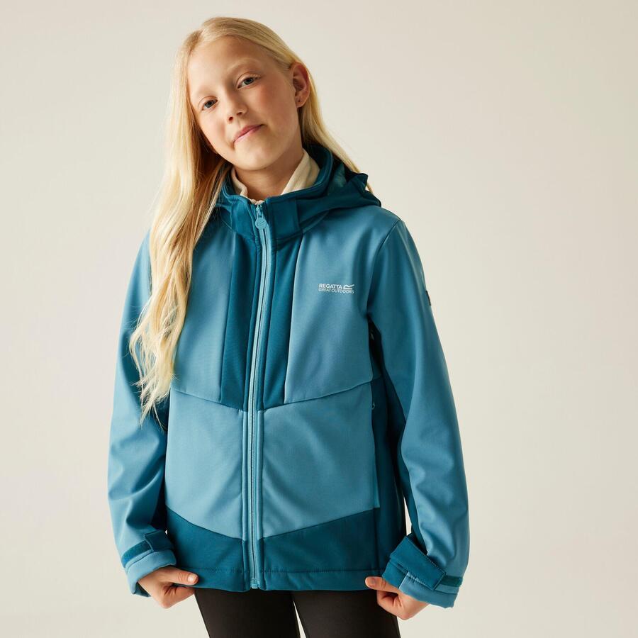 REGATTA Дышащая ветрозащитная куртка Haydenbury Softshell с капюшоном для детей
REGATTA Дышащая ветрозащитная куртка Haydenbury Softshell с капюшоном для детей