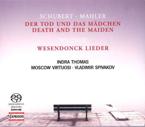 CD диск Mahler / Wagner / Moscow Virtuosi / Spivakov: Death & Maiden / Wesendonck-Lieder
CD диск Mahler / Wagner / Moscow Virtuosi / Spivakov: Death & Maiden / Wesendonck-Lieder