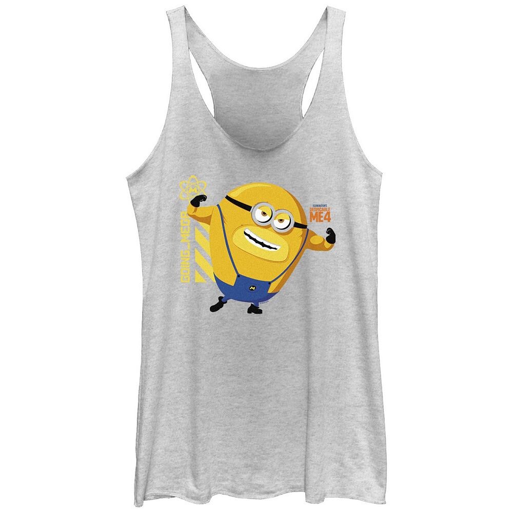 Детская майка Despicable Me 4 Minions Dave Going Mega Racerback Licensed Character, цвет White Heather
Детская майка Despicable Me 4 Minions Dave Going Mega Racerback Licensed Character, цвет White Heather