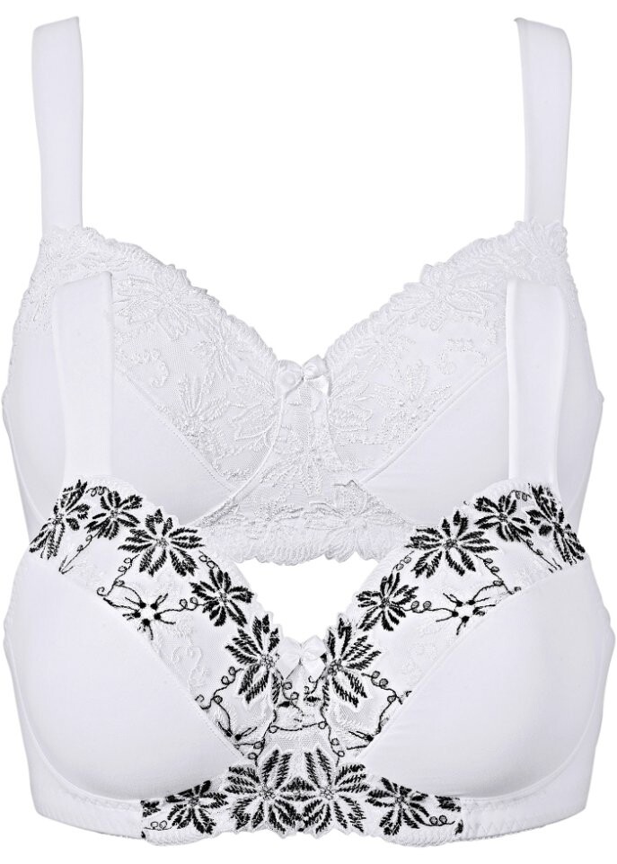 Бюстгальтер без косточек из переработанного полиамида (2 шт в упаковке) Bpc Selection, белый
Бюстгальтер без косточек из переработанного полиамида (2 шт в упаковке) Bpc Selection, белый