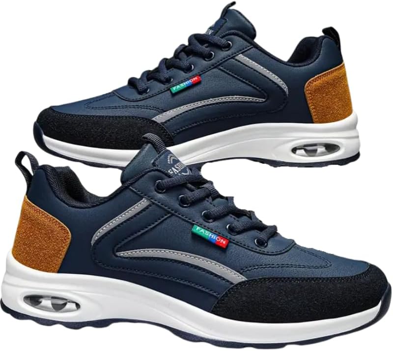 Мужские кроссовки для бега по дорогам - повседневные и спортивные, двухцветные, с воздушной подушкой, прочной резиновой подошвой, удобной тканевой подкладкой, на шнуровке, низкие кроссовки на все сезоны Fmshi, синий
Мужские кроссовки для бега по дорогам - повседневные и спортивные, двухцветные, с воздушной подушкой, прочной резиновой подошвой, удобной тканевой подкладкой, на шнуровке, низкие кроссовки на все сезоны Fmshi, синий