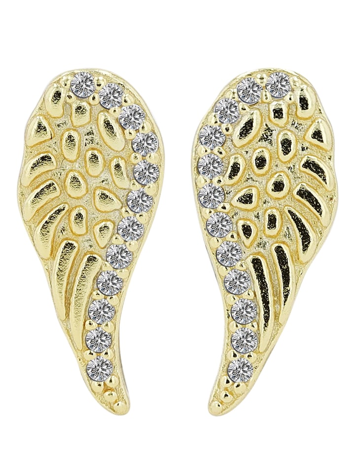 Adeliás Женские серьги - серьги-гвоздики в виде крылышек из серебра 925 пробы с золотым покрытием
Adeliás Женские серьги - серьги-гвоздики в виде крылышек из серебра 925 пробы с золотым покрытием