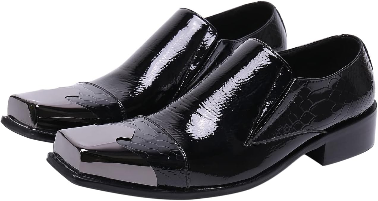 Мужские туфли Santimon, смокинговые, с застежкой-слипом, формальные, однотонные, из натуральной отполированной кожи, с подкладкой, классические, современные, лоферы с квадратным металлическим носком, черный
Мужские туфли Santimon, смокинговые, с застежкой-слипом, формальные, однотонные, из натуральной отполированной кожи, с подкладкой, классические, современные, лоферы с квадратным металлическим носком, черный