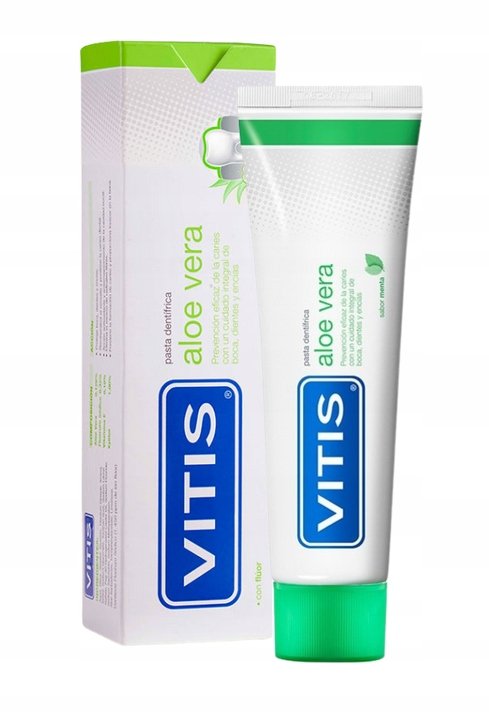 Нежная зубная паста Vitis Aloe Vera 100 мл
Нежная зубная паста Vitis Aloe Vera 100 мл