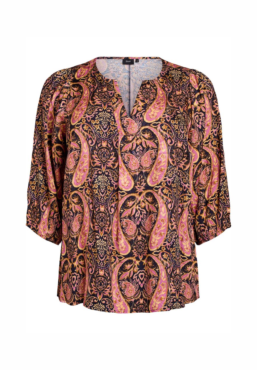 Блуза Zizzi MIT MUSTER UND 3/4-ÄRMELN, Blue Paisley Aop/Dark Blue
Блуза Zizzi MIT MUSTER UND 3/4-ÄRMELN, Blue Paisley Aop/Dark Blue