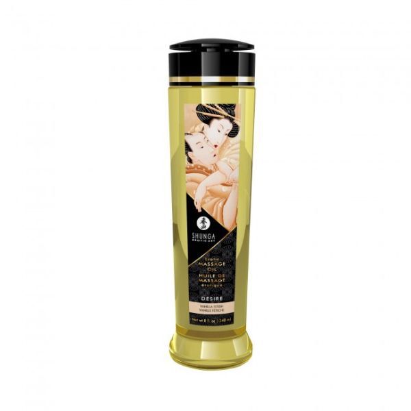 Масло для интимного массажа desire / ваниль, 240 мл Shunga Erotic massage oil
Масло для интимного массажа desire / ваниль, 240 мл Shunga Erotic massage oil