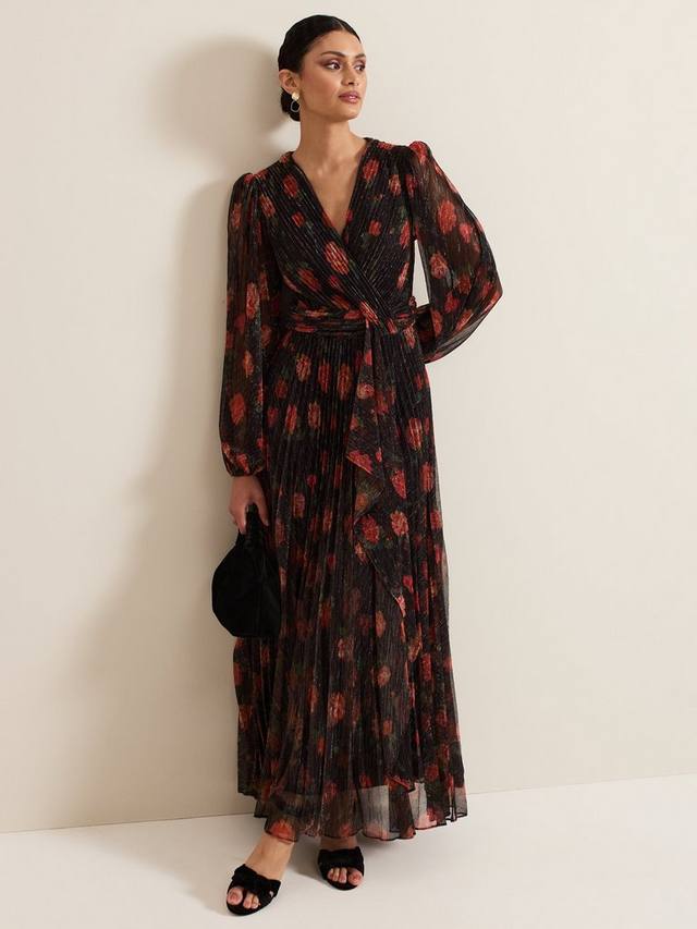 Макси-платье с запахом kenzia в цветочек Phase Eight, черный/разноцветный
Макси-платье с запахом kenzia в цветочек Phase Eight, черный/разноцветный