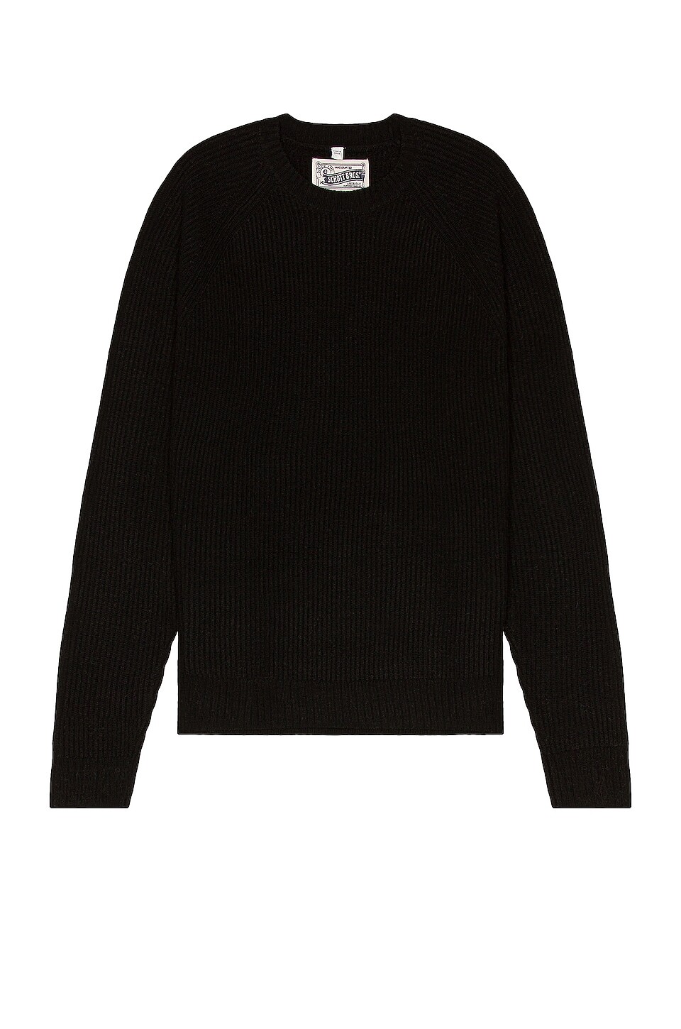 Свитер Schott Ribbed Wool Crewneck, черный
Свитер Schott Ribbed Wool Crewneck, черный