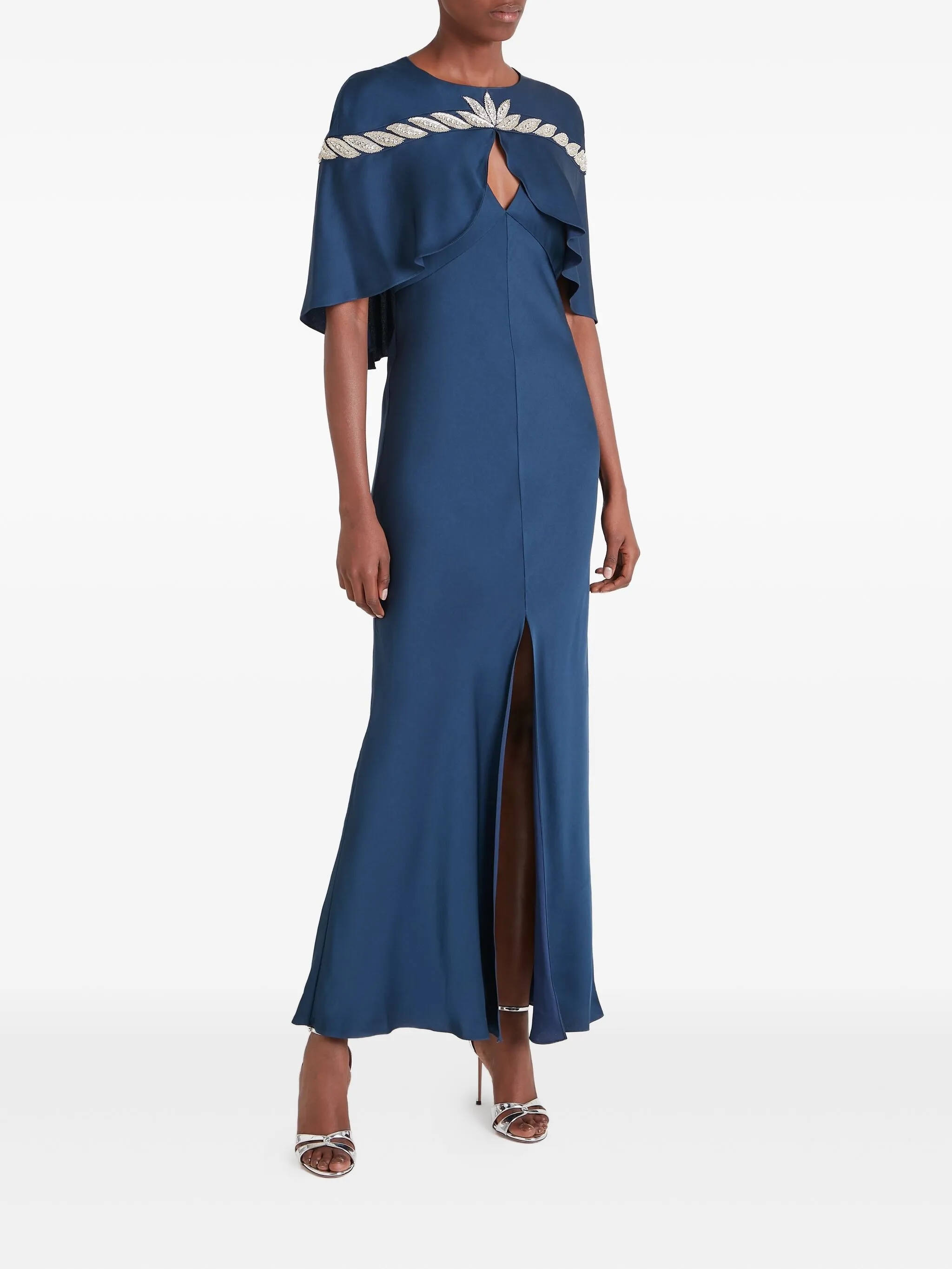 Декорированное платье макси Vine Temperley London, синий
Декорированное платье макси Vine Temperley London, синий