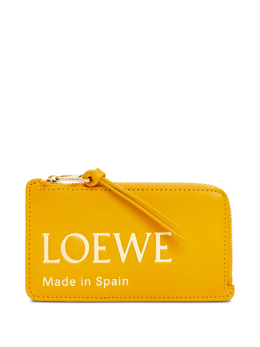 Картхолдер на молнии Loewe, желтый
Картхолдер на молнии Loewe, желтый