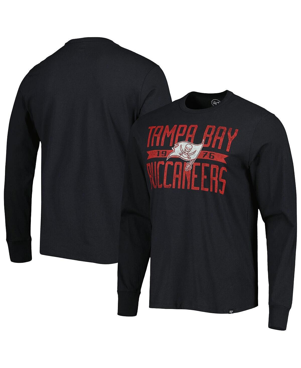 Мужская черная футболка с длинным рукавом Tampa Bay Buccaneers Brand Wide Out Franklin '47 Brand, Черный, Мужская черная футболка с длинным рукавом Tampa Bay Buccaneers Brand Wide Out Franklin '47 Brand
Мужская черная футболка с длинным рукавом Tampa Bay Buccaneers Brand Wide Out Franklin '47 Brand, Черный, Мужская черная футболка с длинным рукавом Tampa Bay Buccaneers Brand Wide Out Franklin '47 Brand