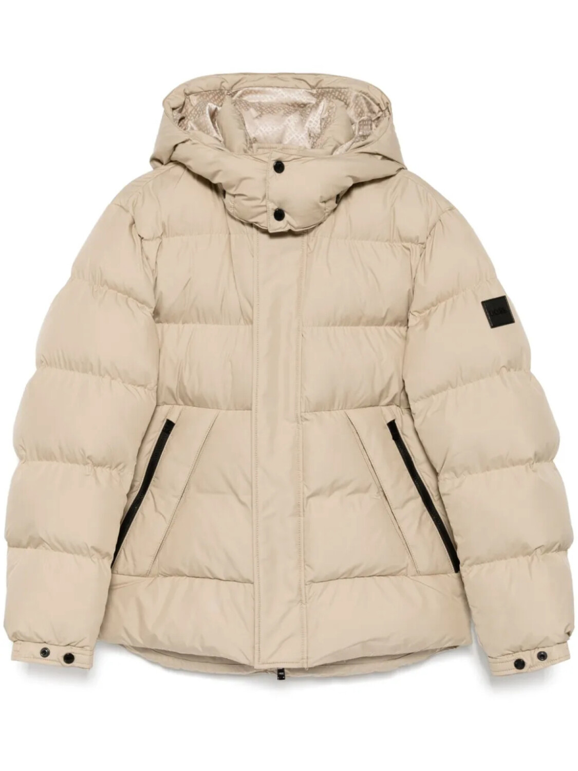 BOSS пуховик с нашивкой-логотипом, нейтральный
BOSS пуховик с нашивкой-логотипом, нейтральный