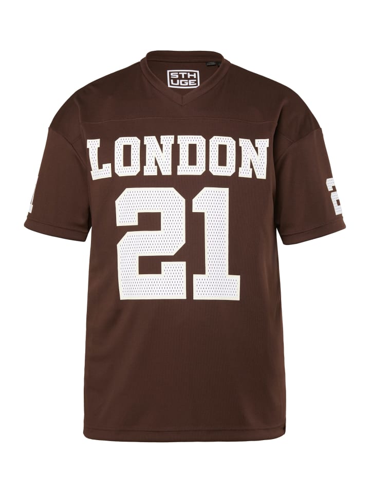 Футболка с короткими рукавами земляно-коричневого цвета STHUGE, Коричневый, Футболка с короткими рукавами земляно-коричневого цвета STHUGE
Футболка с короткими рукавами земляно-коричневого цвета STHUGE, Коричневый, Футболка с короткими рукавами земляно-коричневого цвета STHUGE