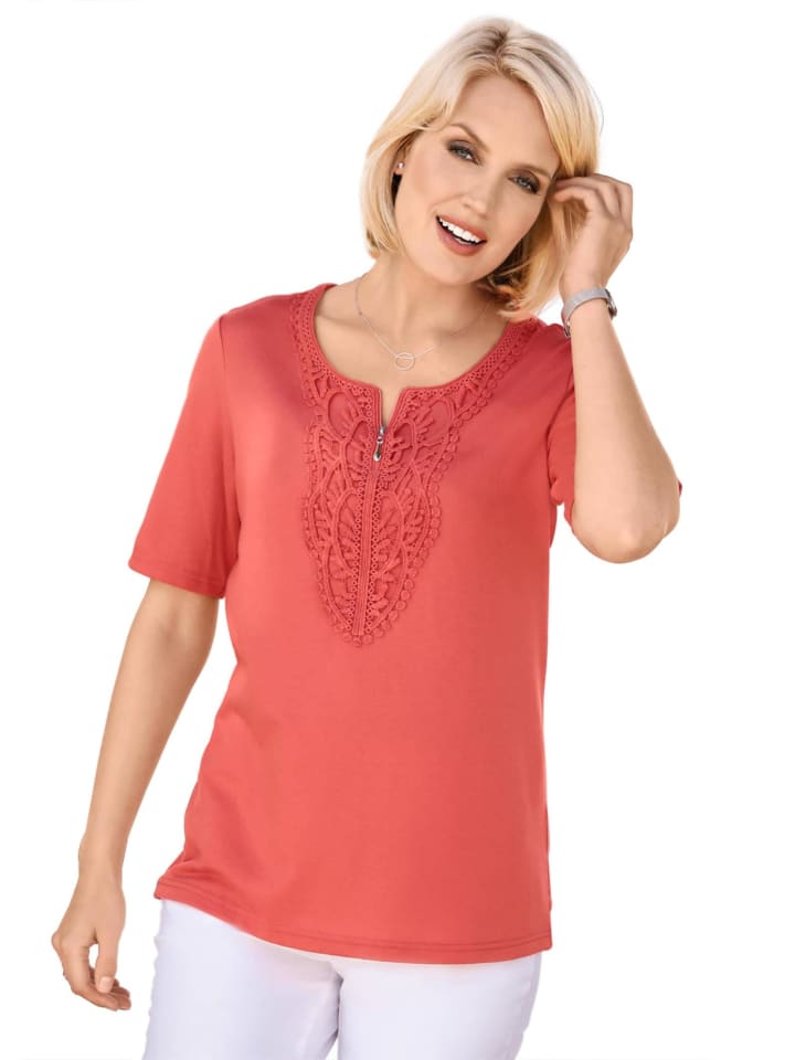 Футболка с кружевом, рубашка с круглым вырезом и кружевом крючком кораллового цвета GOLDNER, Красный, Футболка с кружевом, рубашка с круглым вырезом и кружевом крючком кораллового цвета GOLDNER
Футболка с кружевом, рубашка с круглым вырезом и кружевом крючком кораллового цвета GOLDNER, Красный, Футболка с кружевом, рубашка с круглым вырезом и кружевом крючком кораллового цвета GOLDNER
