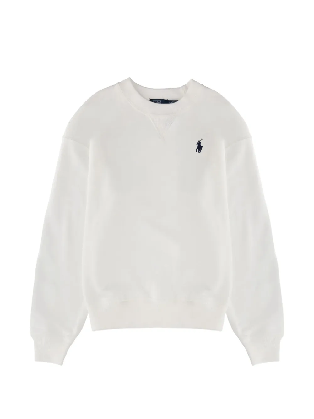 Свитшот с логотипом и круглым вырезом Polo Ralph Lauren, белый
Свитшот с логотипом и круглым вырезом Polo Ralph Lauren, белый