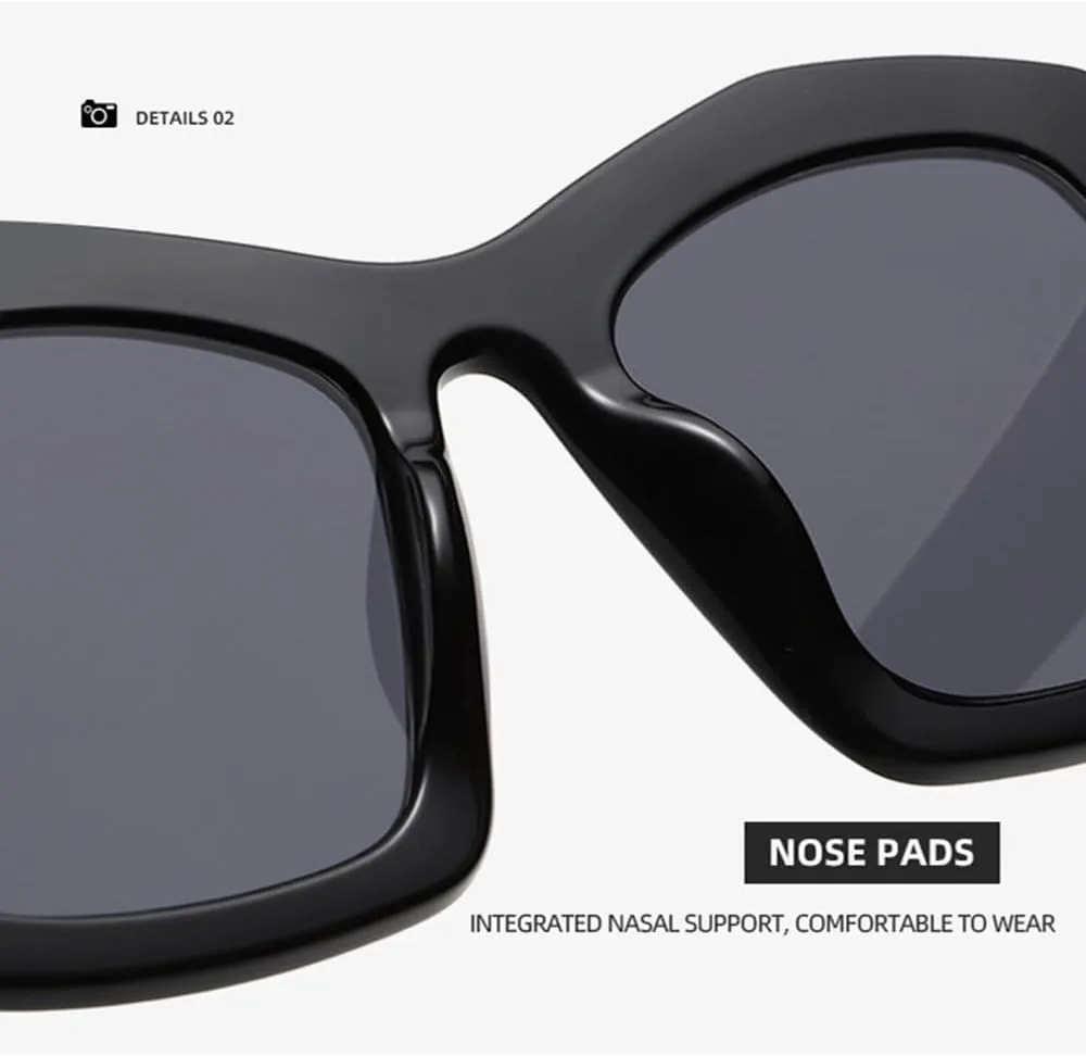 Большие солнцезащитные очки для женщин, модные винтажные очки в крупной оправе, мужские солнцезащитные очки с защитой от УФ-излучения UV400 TVTBBVV, Orange
Большие солнцезащитные очки для женщин, модные винтажные очки в крупной оправе, мужские солнцезащитные очки с защитой от УФ-излучения UV400 TVTBBVV, Orange