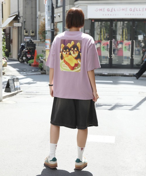 Футболка с коротким рукавом, анималистический принт "HOOK BAKERY", фиолетовая
Футболка с коротким рукавом, анималистический принт "HOOK BAKERY", фиолетовая