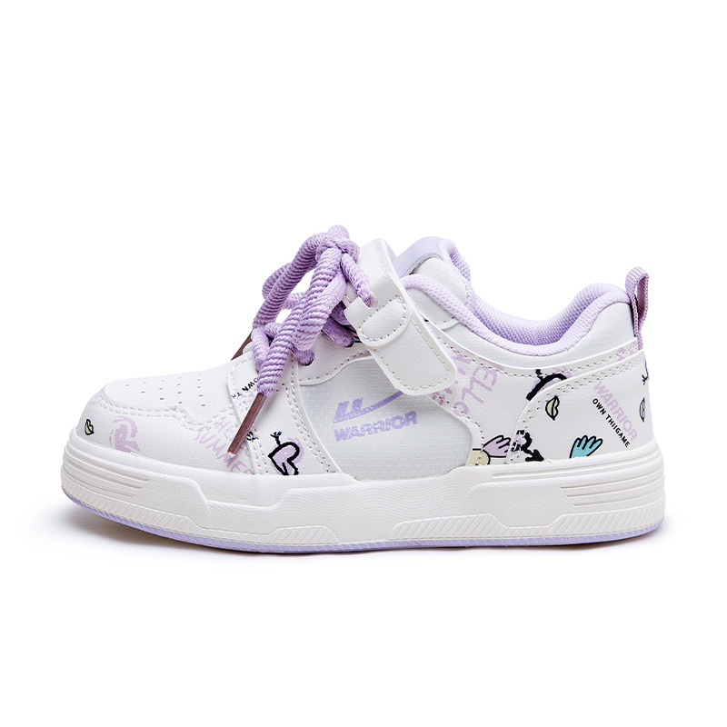 Нескользящие, износостойкие, легкие, амортизирующие, низкие детские кроссовки для скейтбординга. WARRIOR, бежевый/фиолетовый
Нескользящие, износостойкие, легкие, амортизирующие, низкие детские кроссовки для скейтбординга. WARRIOR, бежевый/фиолетовый
