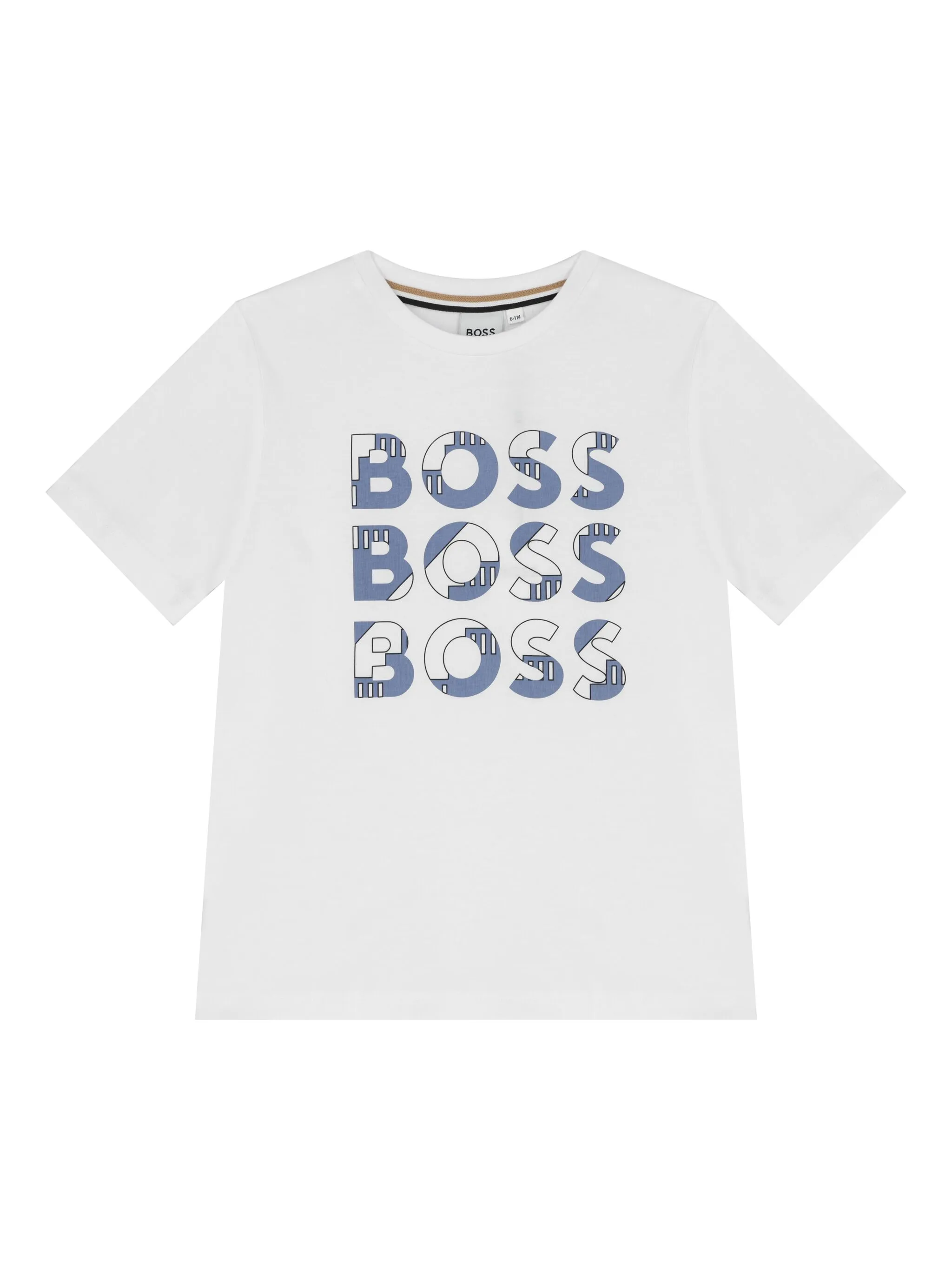 Футболка с логотипом Boss Kidswear, белый
Футболка с логотипом Boss Kidswear, белый