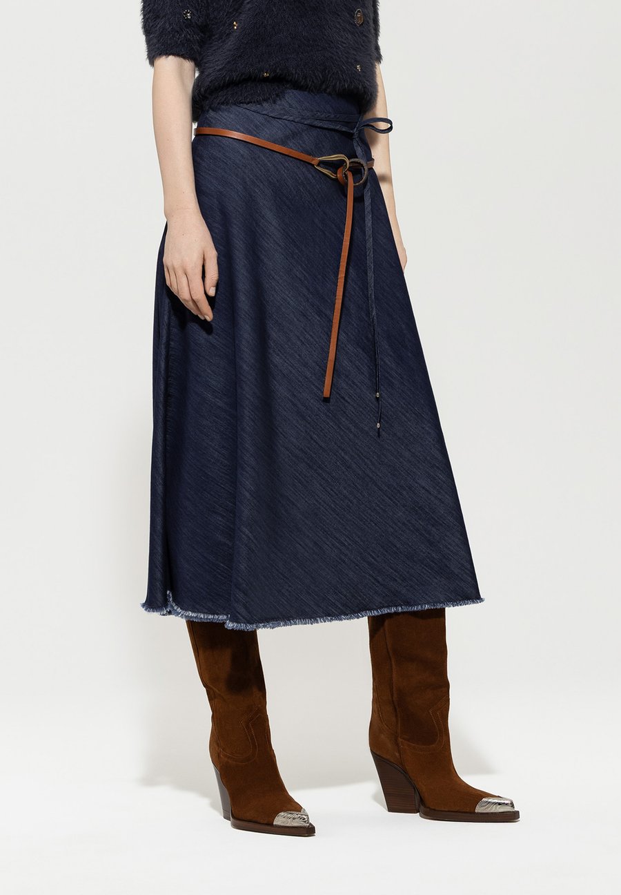 Юбка Luisa Cerano A-line skirt, Denim Blue/Blue Denim
Юбка Luisa Cerano A-line skirt, Denim Blue/Blue Denim