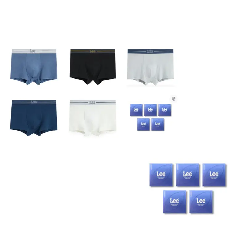 Lee Подарочный набор мужского белья 5 пар
Lee Подарочный набор мужского белья 5 пар