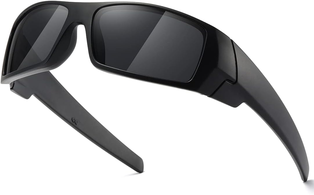 Поляризованные солнцезащитные очки для мужчин и женщин, модные, в стиле ретро, спортивные, прямоугольные, обтекаемые, винтажные, с защитным экраном TIANYESY, Black - Black
Поляризованные солнцезащитные очки для мужчин и женщин, модные, в стиле ретро, спортивные, прямоугольные, обтекаемые, винтажные, с защитным экраном TIANYESY, Black - Black