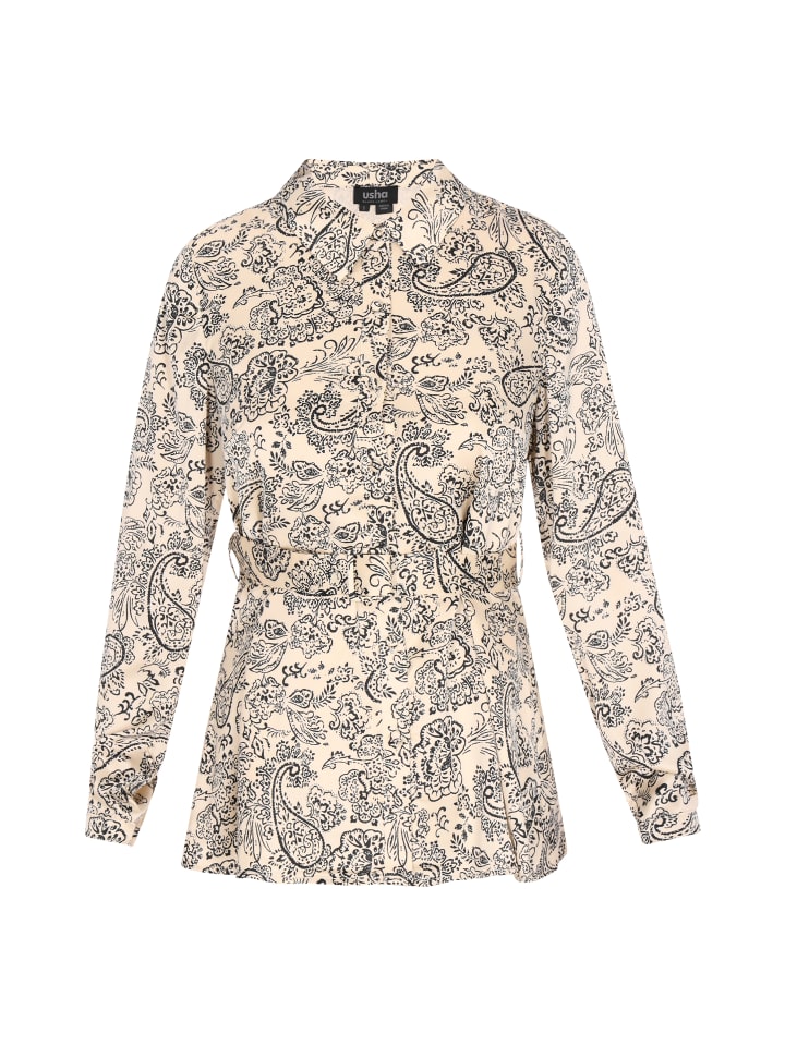 Блузка usha BLACK LABEL, цвет cream black
Блузка usha BLACK LABEL, цвет cream black