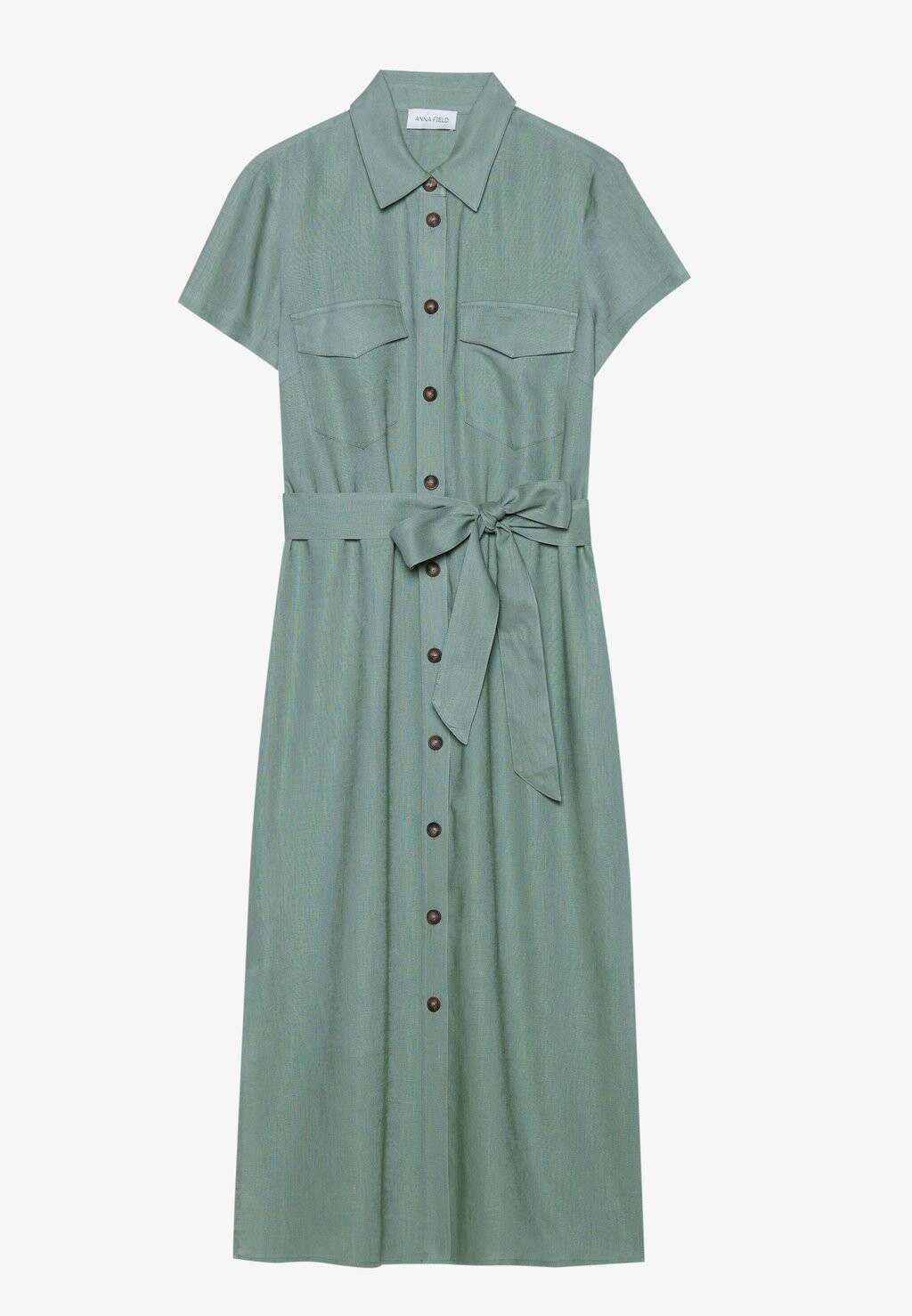 Платье-блузка LINEN BLEND SHIRT DRESS Anna Field, хаки
Платье-блузка LINEN BLEND SHIRT DRESS Anna Field, хаки