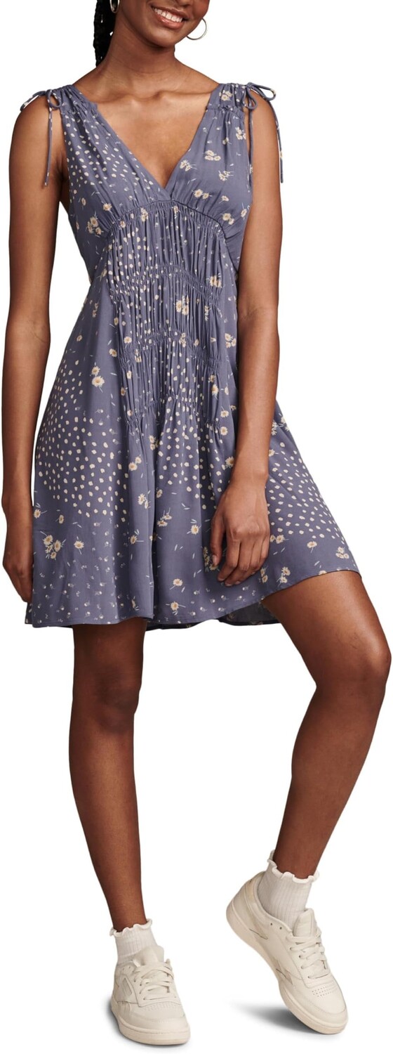 Платье Lucky Brand Smocked V Dress, цвет Blue Multi
Платье Lucky Brand Smocked V Dress, цвет Blue Multi