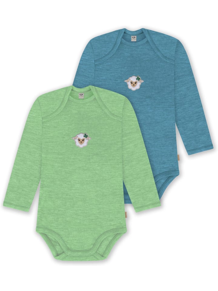 Normani Outdoor Sports Комплект из 2 детских боди с длинными рукавами из мериносовой шерсти, цвет Окленд, зелено-синий
Normani Outdoor Sports Комплект из 2 детских боди с длинными рукавами из мериносовой шерсти, цвет Окленд, зелено-синий