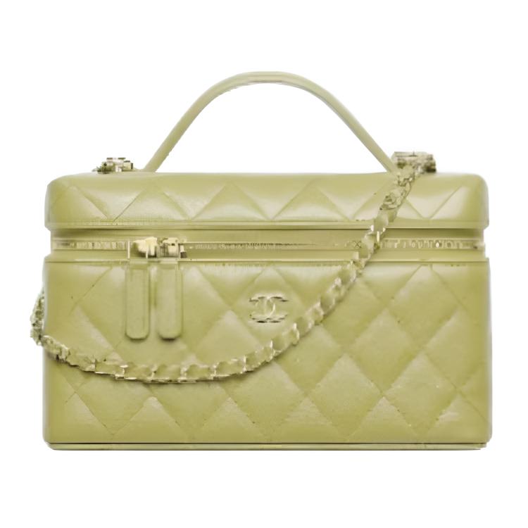 CHANEL Женская зеленая сумка через плечо
CHANEL Женская зеленая сумка через плечо