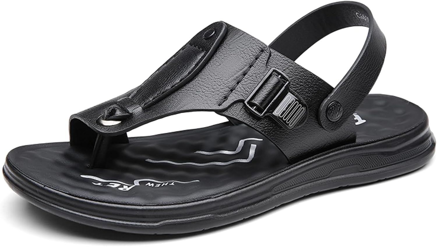 Мужские стильные шлепанцы из кожи с открытым носком, тапочки, летние сандалии-слиперы типа «рыбак» для мужчин Abborora, черный
Мужские стильные шлепанцы из кожи с открытым носком, тапочки, летние сандалии-слиперы типа «рыбак» для мужчин Abborora, черный