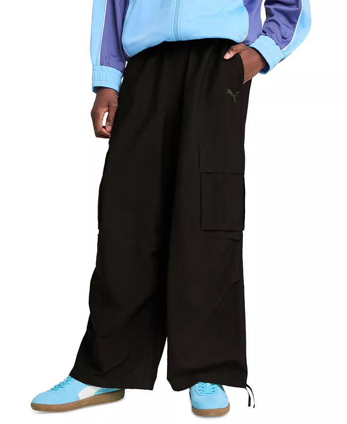 Мужские карго-брюки оверсайз Puma, черный
Мужские карго-брюки оверсайз Puma, черный