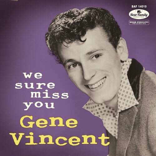 Виниловая пластинка Vincent, Gene: We Sure Miss You
Виниловая пластинка Vincent, Gene: We Sure Miss You