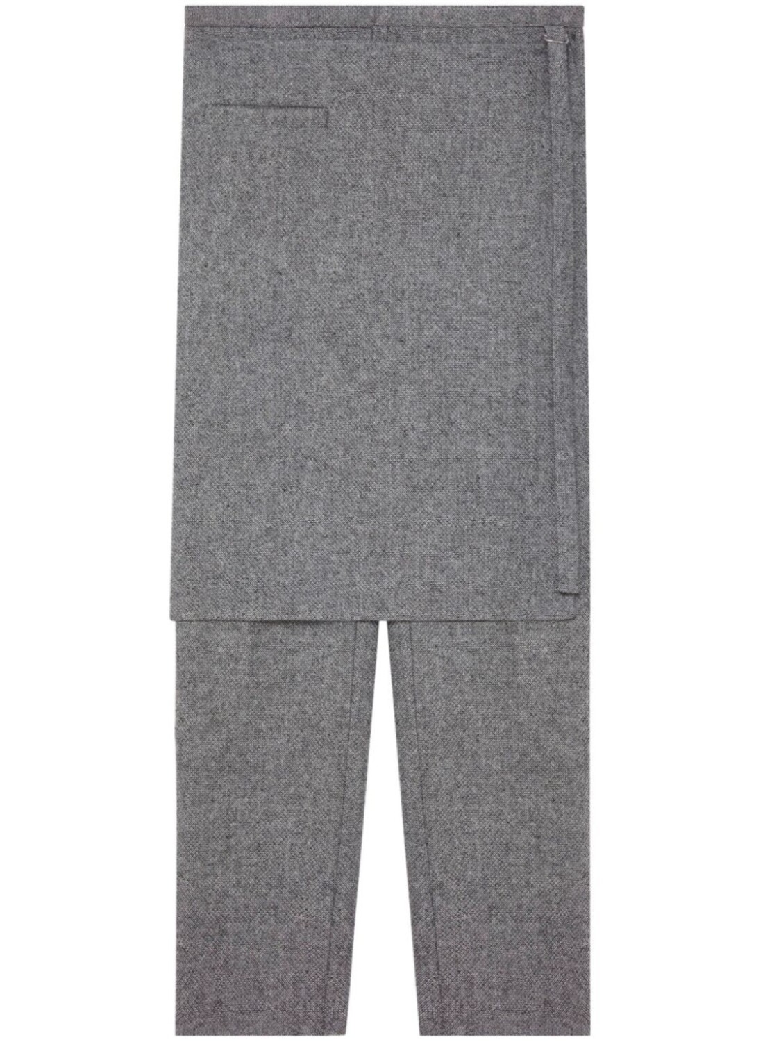 Courrèges многослойные брюки строгого кроя, серый
Courrèges многослойные брюки строгого кроя, серый