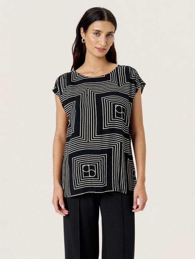 Топ Zaya с абстрактным принтом Soaked In Luxury, Black/Multi
Топ Zaya с абстрактным принтом Soaked In Luxury, Black/Multi