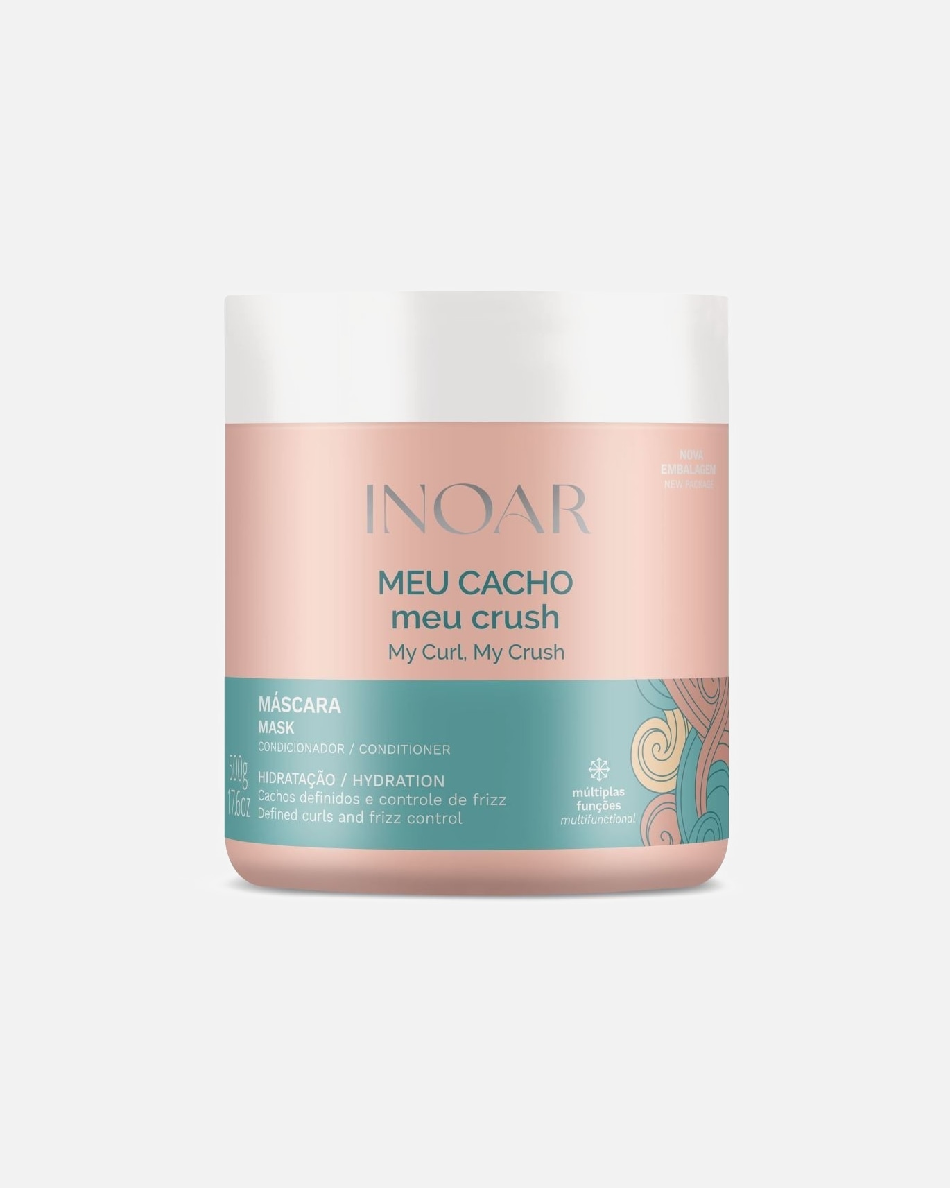 Маска для волос Inoar, 500 гр
Маска для волос Inoar, 500 гр