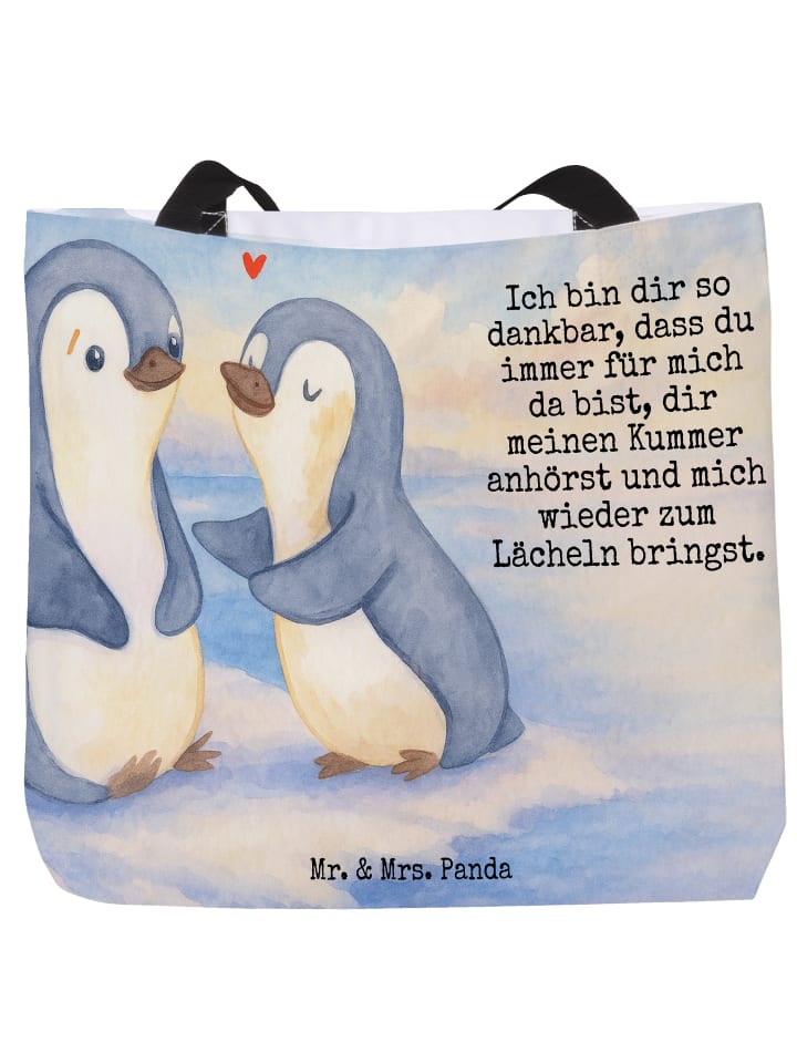 Mr. & Mrs. Panda Сумка-шоппер с пингвинами и уютным дизайном, украшенная надписью белого цвета
Mr. & Mrs. Panda Сумка-шоппер с пингвинами и уютным дизайном, украшенная надписью белого цвета